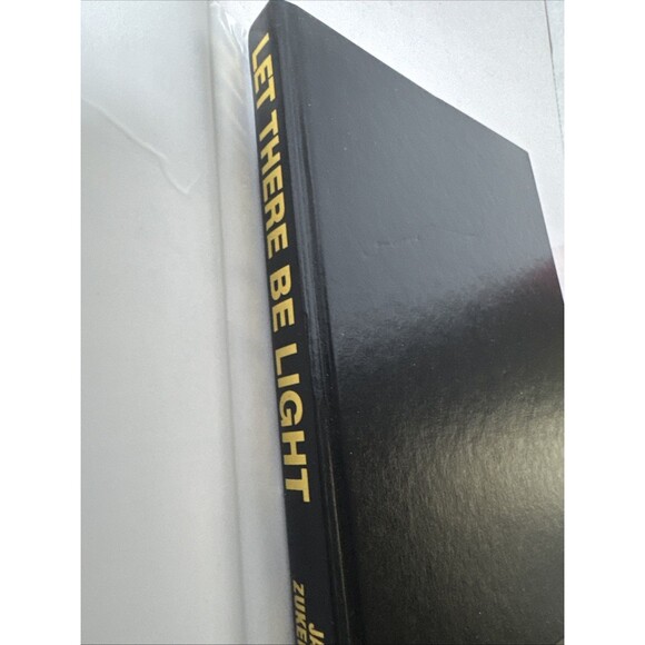 Let There Be Light By Jack Zuckerman Inscribed And Signed Hardback Dust Cover - Picture 7 of 9